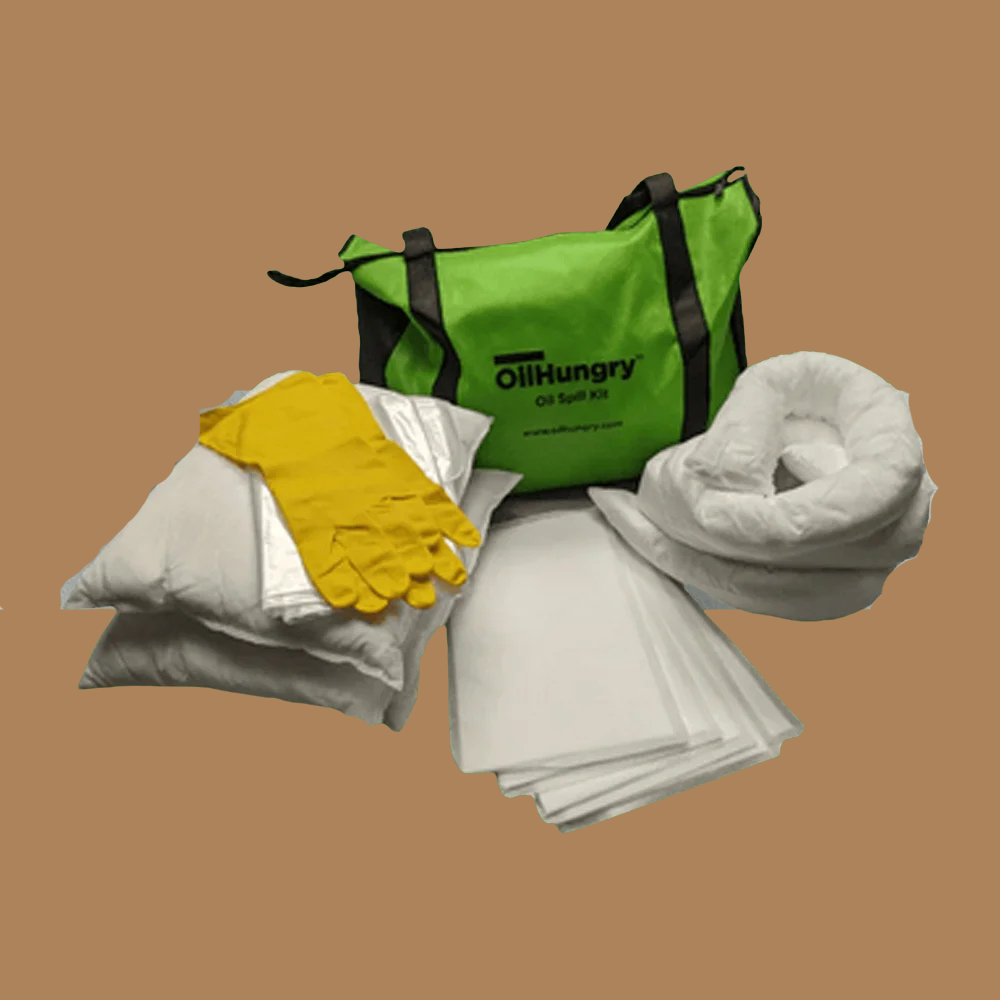 emergency oil spill kit by oil hungry